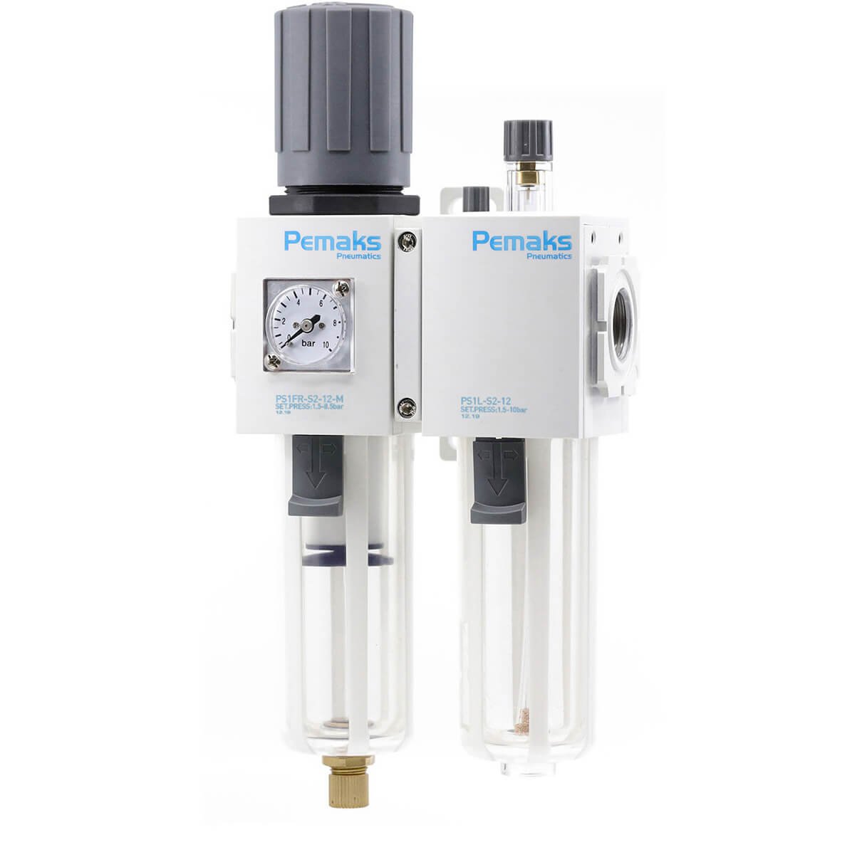 PS1FRL Serisi  Filtre Regülatör-Yağlayıcı